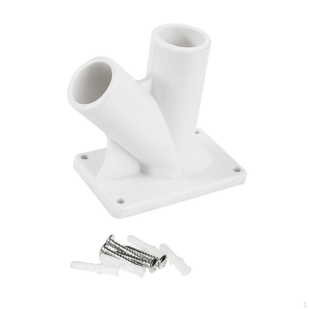 Flag Pole Bracket Multi Directional Stable Easy Installation Wind Resistant Flagpole Base Heavy Duty