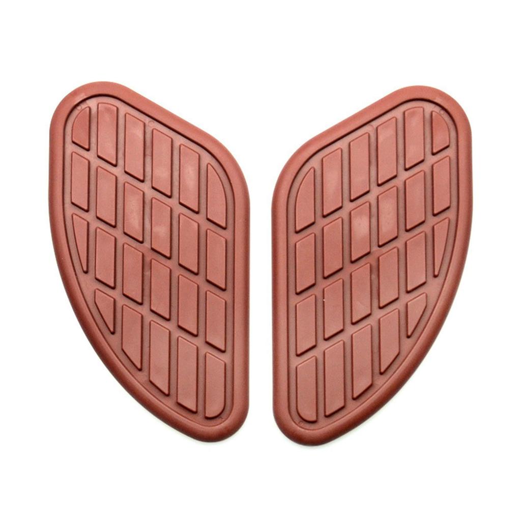 Rubber Motorcycle Tank Pad Anti Slip Protector Stylish Motorcycle Fuel Tank Pads Upgrades for Enhances Riding Safety