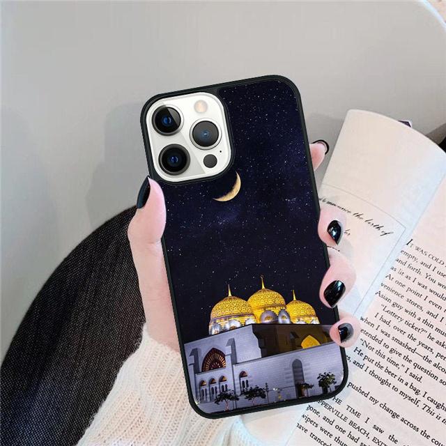 Muslim mosque building Coque Shell For iPhone 17 Air 15 16 14 13 12 Pro Max 11 Pro Max Plus Phone Case Cover