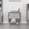 VidaXL Sink Cabinet Concrete Grey 58x33x60 Cm Engineered Wood 821256