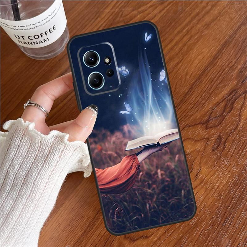 Book Lover Case For Xiaomi Redmi 13C 14C 10C 12C Redmi Note 14 12 11 9 10 13 Pro 9S 10S 11S 12S Cover