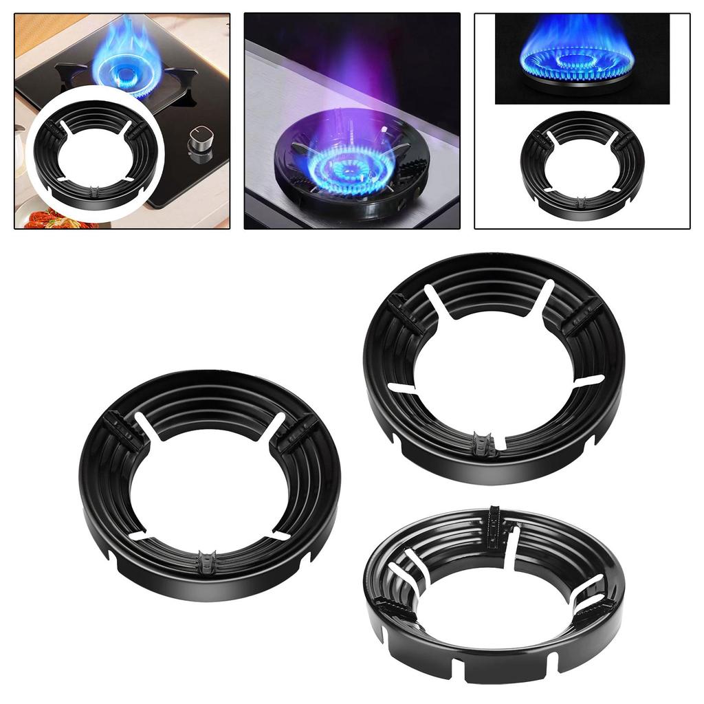 Saving Lid Wok Rack Rings, Multifunction Bottom Energy Rings for Kitchen Kettles