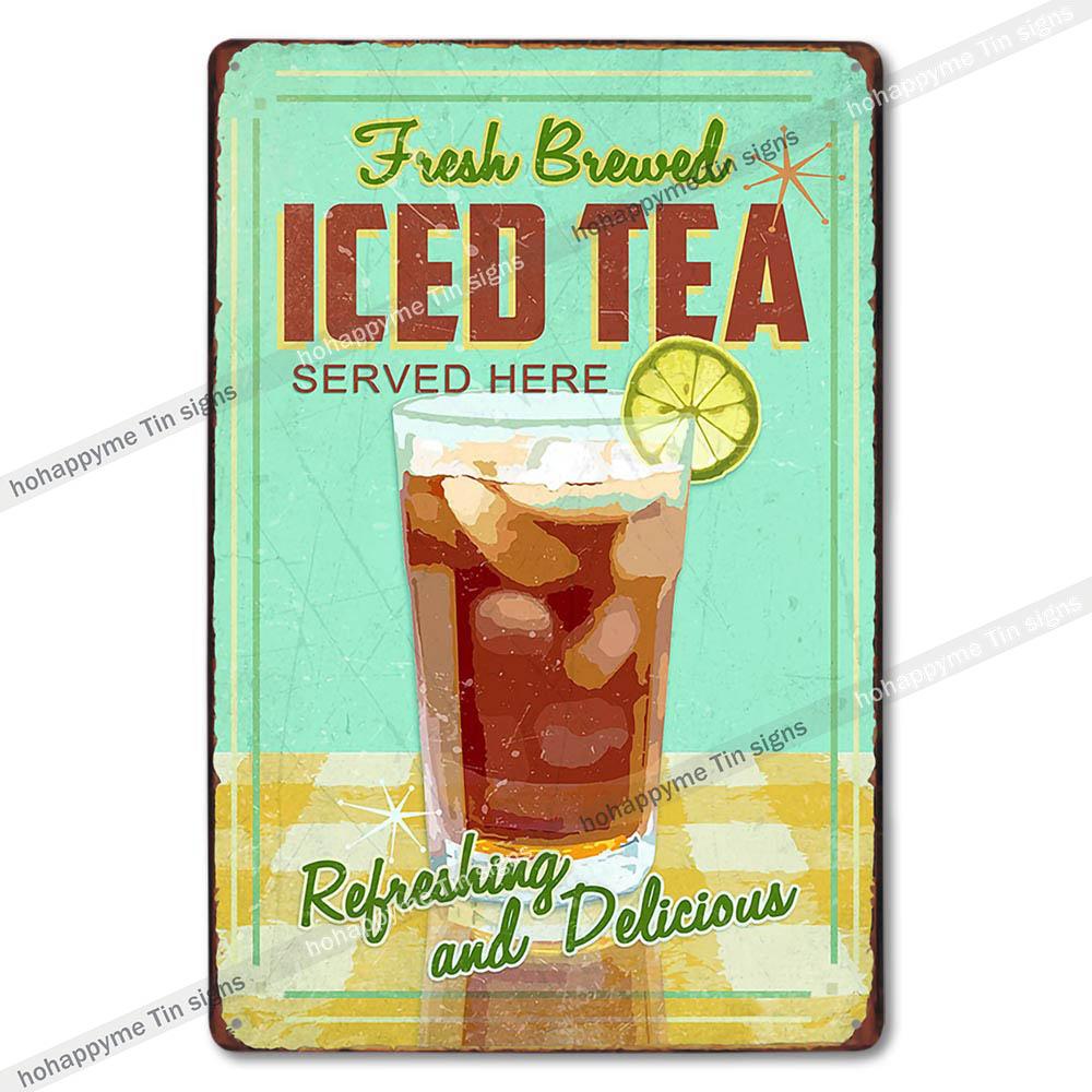 Retro Metall Blechschilder Süße Leckereien Aperol Spritz Schokoladen Diva Bar Dekoration Vintage Wandkunst Heimdekoration