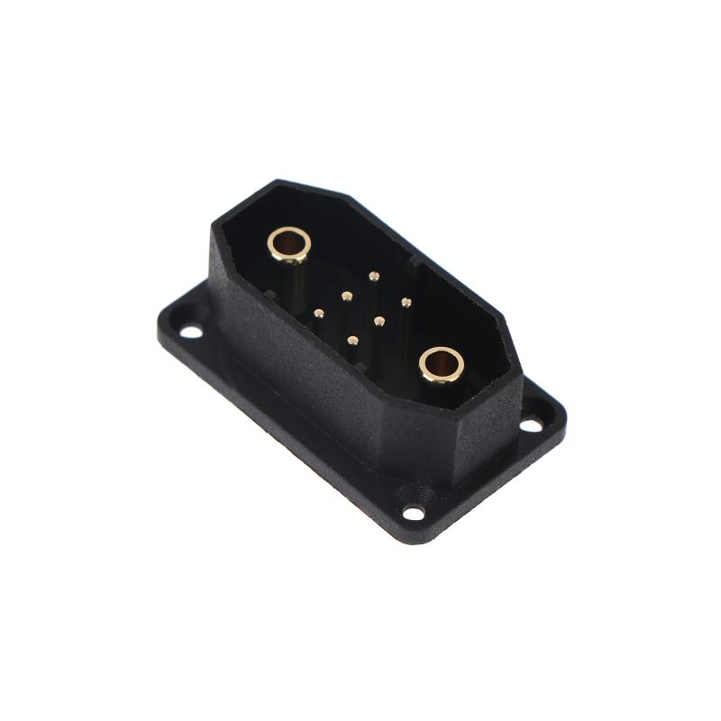 Hy2+6P Stecker Kupfermaterial Stecker Schnittstelle Stecker Buchse Adapter für Elektrofahrzeug Balance Scooter Servo RC Lithiumbatterien
