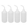 4Pcs 500ml Wash Bottle Plastic Portable Squeeze Safety Washing Bottle with Scales