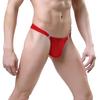 תחתונים שקופים לגברים G-String להירח דבש תחתונים קצרים סקסיים אחידים G-String T-back