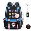 Ghost Annihilation Blade Grade 3-6 Junior High School Student High School Student School Bag Strap USB Multifunctional Backpack