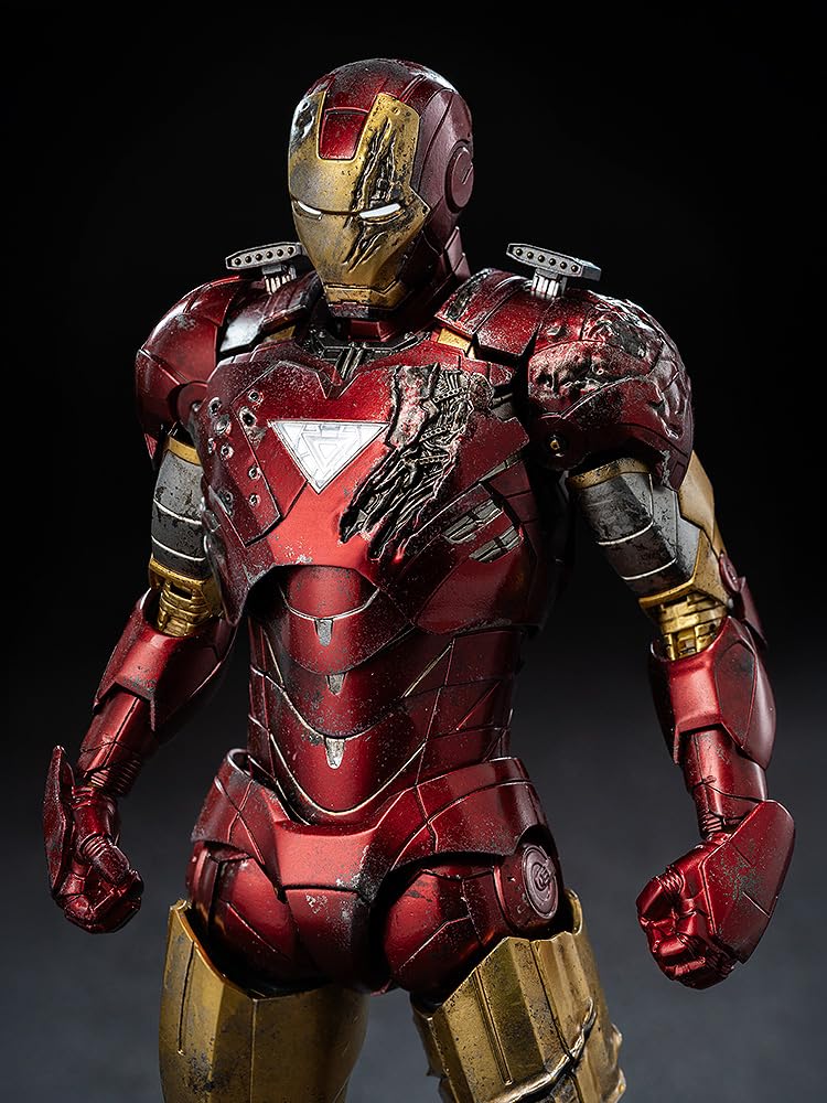 Threezero Marvel Studios' The Infinity Saga DLX Iron Man Mark 6 [Battle Damaged] 1/12 scale ABS