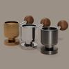 Black Walnut Vintage Door Lock Creative Design Modern Door Knob Security Door Bar  Bedroom Use