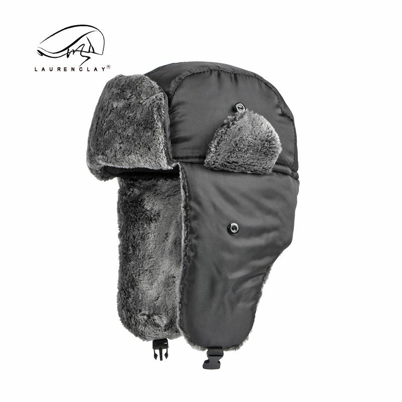 Winter new cycling hat men's ear protection warm hat windproof cold women's solid color simple