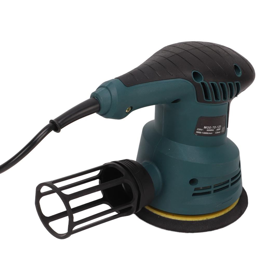 Orbital Sander 125mm Electric Palm Sanding Machine Disc Polisher Tool for Wood Metal