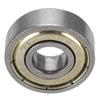 10 PCs 3D Printer Accessories Flange Deep Groove Chrome Steel Bearing 608ZZ with 2 Protecting Mask