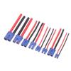 Ec2/3/5/8 Male/Female Plug Jack Wire Connector Battery Connector For Car Rc Battery Toys Charging Adapter Diy Lipo Battery Parts