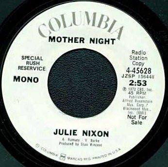 

7inch Record MOTHER NIGHT - Scuffle 445628 Columbia 1972 US Soul/Funk Used