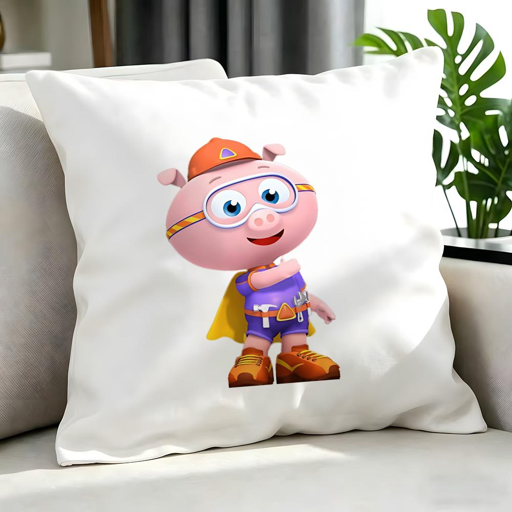 Cartoon SSuper WHYed Cushion Cover Cushion Cover Set Pcs x x x Pillowcase Decorative Sofa Home Decor