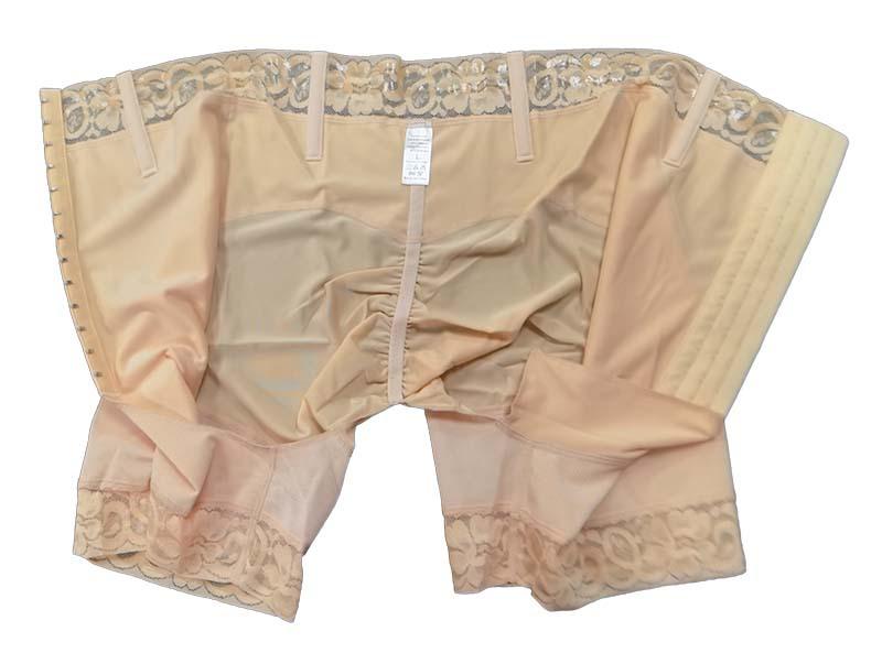 Cross-border Hip-lifting Abdomen-shaping High-waisted Lace Corset Shapewear Pants