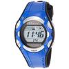 ALIAS Men's Solar Digital Dash Watch, Waterproof, Multi-Function, Backlight, Urethane Strap, Black Dial, AD06717SOL9, Blue