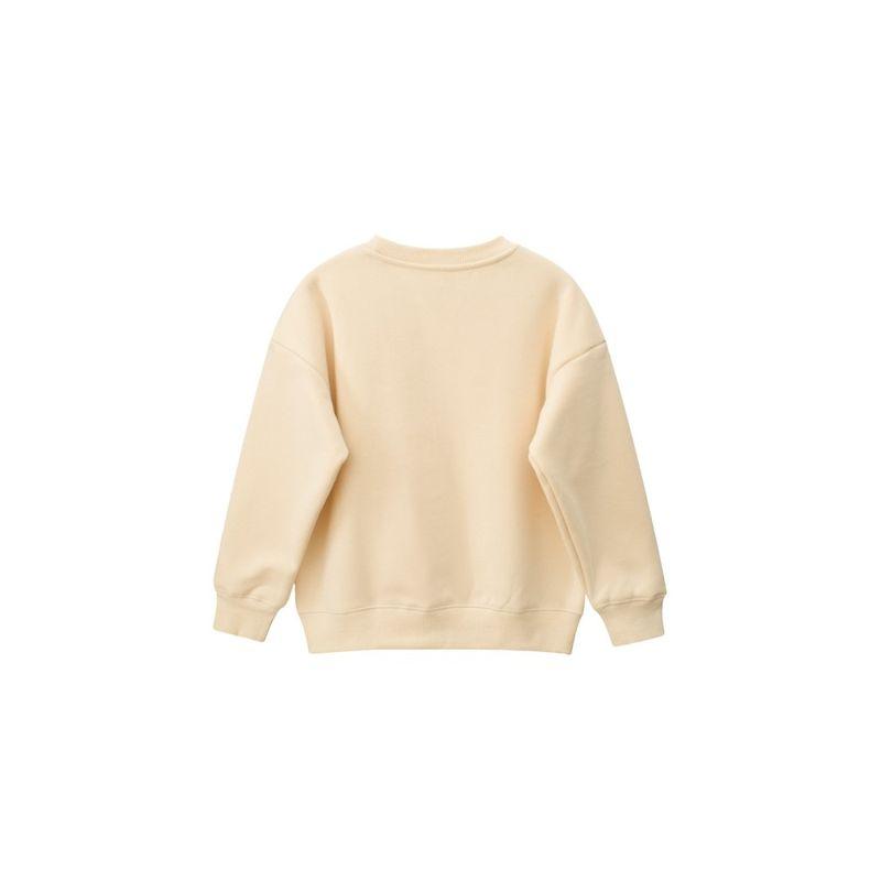 Children's Clothing Kids Fleece Sweater Autumn and Winter Children's Pullover Clothes Girl Bear plus Velvet Letter Jacket