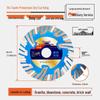 114-Tooth Diamond Saw Blade for Dry Cutting Stone and Marble