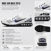 Nike Air Max 2013 Summit White Midnight Navy Męskie Sneakersy Czarne HF3660-101
