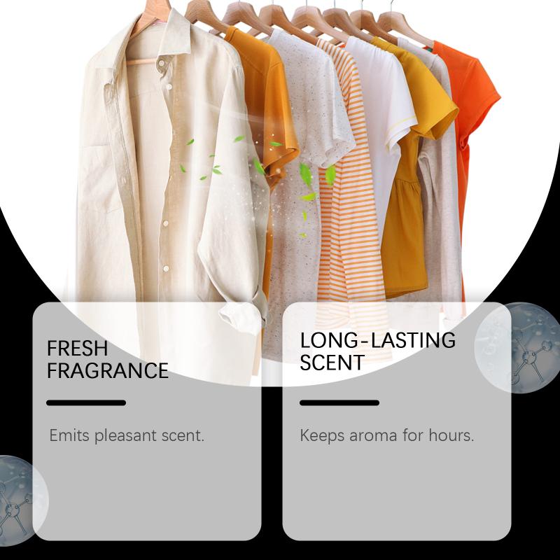 Quick Dry Fabric Refresher For Gym Clothes Safe & Gentle Formulas For All Fabric Types. Post-Workout Refreshing one size
