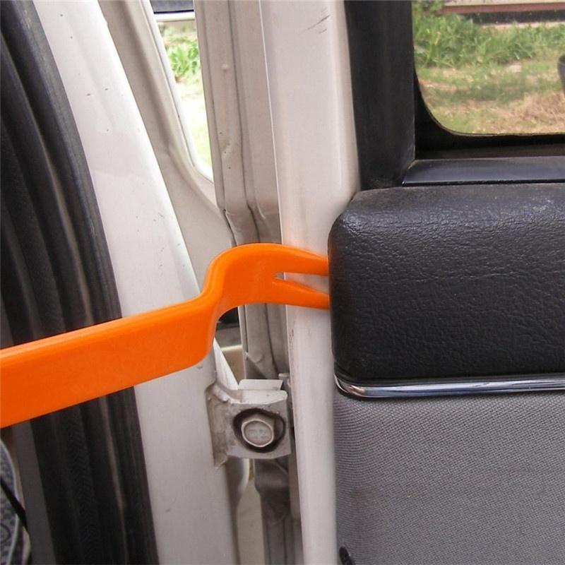 4 bucăți Seturi de panouri pentru îndepărtarea ușii pentru instalator Dash Pry Trim. Instrumente audio radio Clip pentru mașină