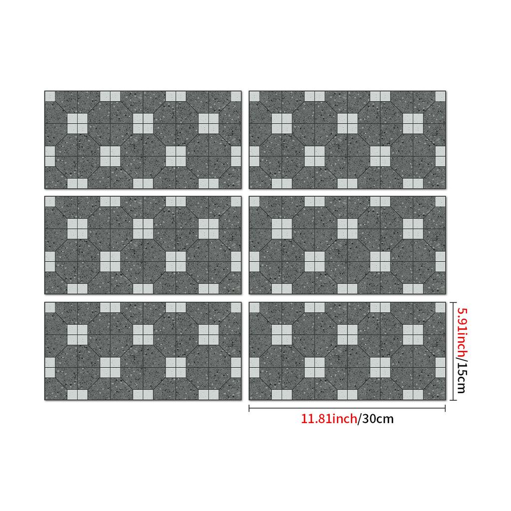 25Stlye Marble Simulated Brick Pattern Wall Sticker Self-adhesive Waterproof Room Decoration Sticker Wall Decoration