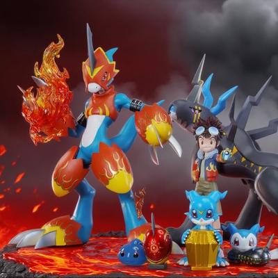18cm Anime Digimon Adventure Figūrėlė Fladramon Veiksmo Figūrėlė PVC Statulėlė Kolekcinis Modelis Žaislai Dovanos