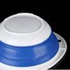 1Pc Fishing Non Toxic Foldable Bait Bowl / Bait Tray / Groundbait Mixing Bowl For Carp Fishing Accessory