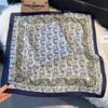 Light Luxury High-End Imitation Silk Scarf Summer Classic Silk Chinese Scarf Shawl Scarf Women'S