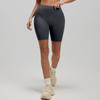 Women's athletic and fitness shorts, peach-shaped five-point pants, high-waisted elastic leggings for lifting buttocks, suitable for yoga.