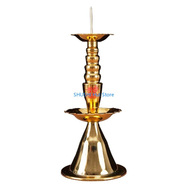 Vintage Candlestick Holders for Home Wedding Ceremony Christmas Holders D57B