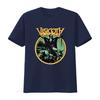 Visigoth Hell s Heroes II Festival Metal Band Double Sided T Shirt vintage graphic Slightly Stretched homme