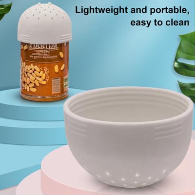 7.5CM Silicone Can Colander Food Grade Multifunctional Quick Draining Mini Can Filter Cover Tinned Food Strainer Kitchen Gadget