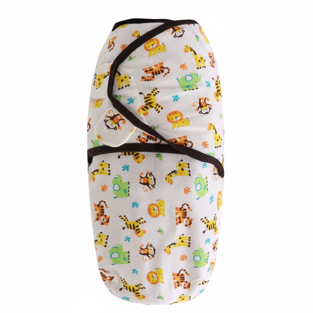 Newborn Pure Cotton Cartoon Swaddle & Sleeping Bag, Class A