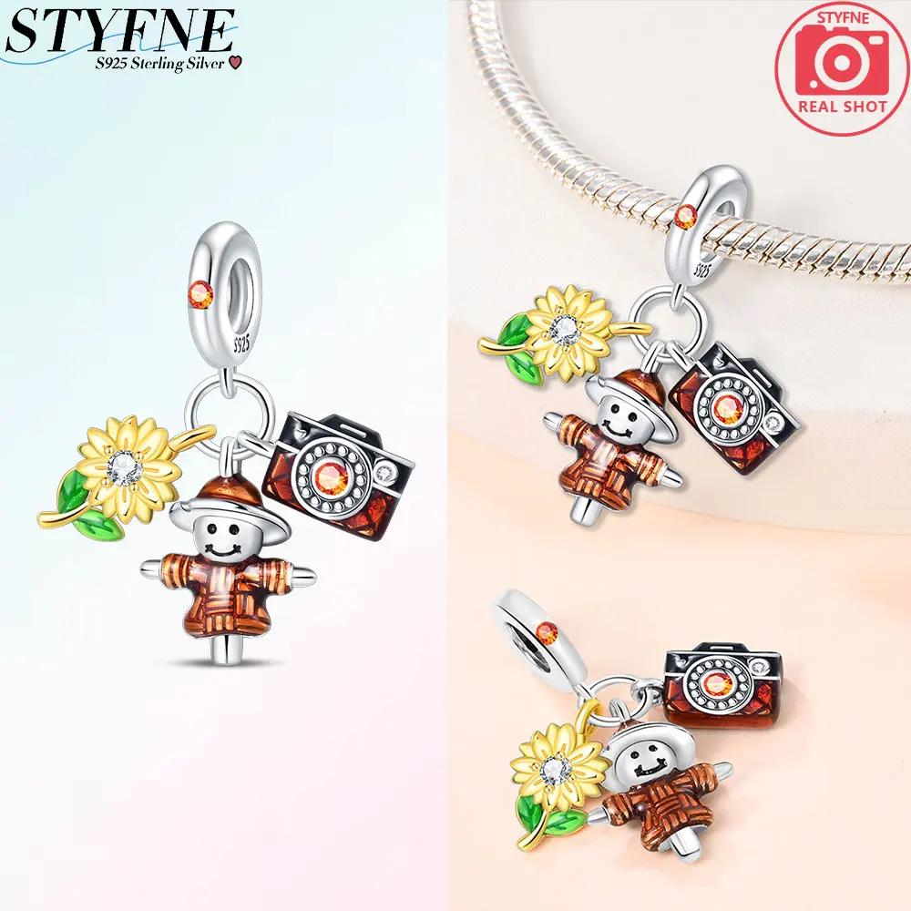 

Charm Bead Component Plata Originales SCute Green Avocado Bead Components Designed For Charm Bead Components Copper Metal Bracelet High Quality Fine