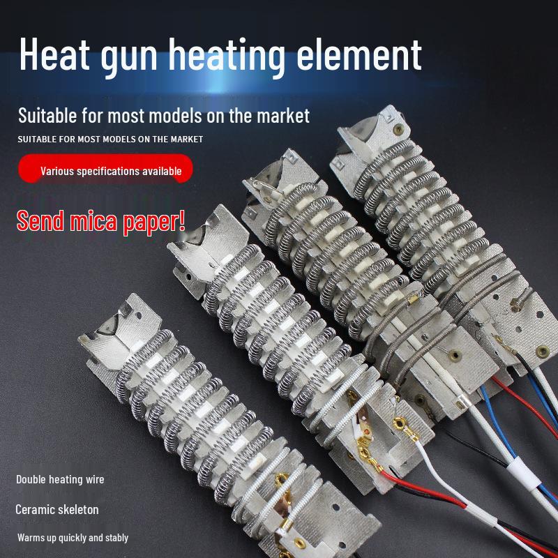 Hochleistungs-Industrie-Heißluftpistolen-Heizelement, 3- oder 5-adrig, 1600W Elektrischer Heizdraht