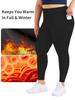 Plus Size Autumn and Winter Velvet Yoga Pants Women's High Waist Nine-point Fitness Winter Yoga Pants with Pockets