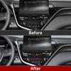 Car Air Vent Frame Center AC Trim Carbon Color ABS Decal Sticker Compatible With 8Th Gen Toyota Camry XV70 Accessories - For -2024 ONLY