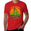 Funny Corn - Retro Vintage It Has The Juice It’s Corn T-Shirt Vintage Clothes Blacks Slim Fit T Shirts for Men