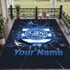 Custom Text Printed Rug Queens Park Rangers FC Non Slip Floor Carpet For Home Room Decor