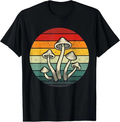 Vintage Mushroom  Retro 80s 90s Funny Food Lover Aesthetic Tee Unisex T-Shirt