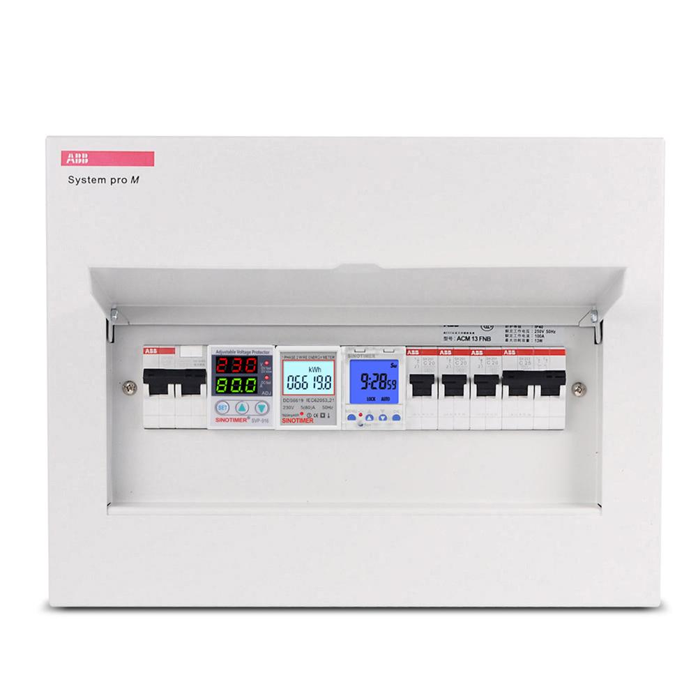 H1# Weekly Programmable Digital Timer Switch Backlit LCD Time Relay DIN Rail Mou