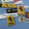 3D Aluminum Car Badge Stickers Body Trunk Window Decoration Decals For Ferrari F1 F8 F80 SF90 Stradale SF90Spider 296 GTB GTS WM3