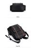 Mochila de Cuero PU de Gran Capacidad Estilo Coreano para Estudiantes y Viajeros - Unisex, Casual y de Moda Bolso de Doble Hombro