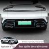 Xiaomi YU7 Rear Bumper Diffuser Decorative Frame & Fog Light Protective Trim