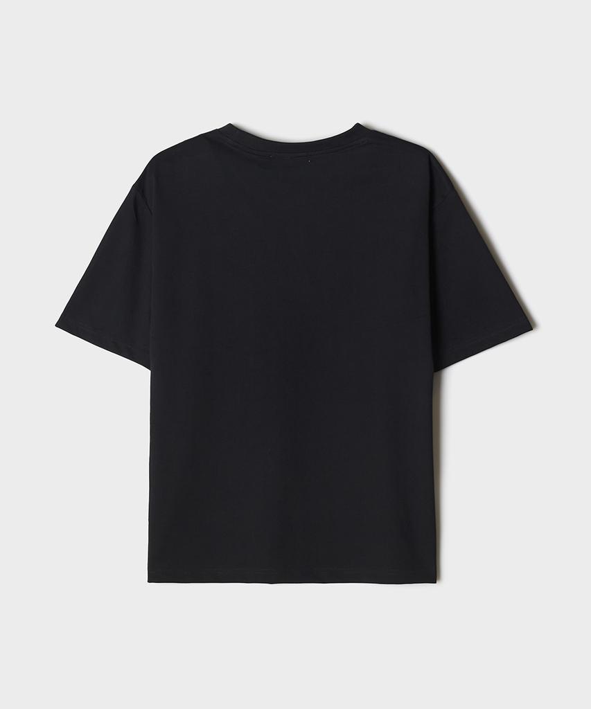Seupao [Pokemon] Short Sleeve T-Shirt (Black)_Sprlg25U11