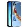 Merry Christmas Snowman Phone Case For Xiaomi POCO F2 F3 M2 M3 M4 X3 X4 Pro NFC F4 GT 5G F1 X2 C3 C31 C40 M5S TPU Black Cover