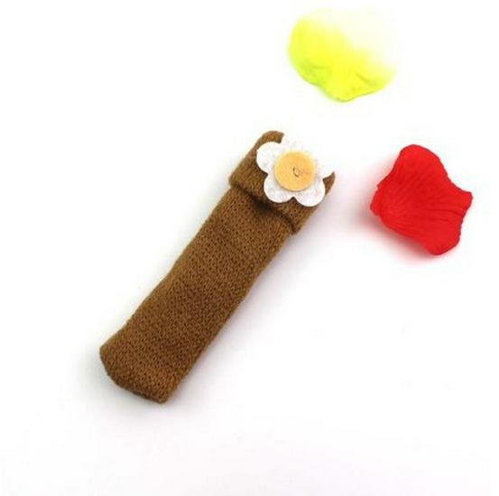 Double-Layer Knitted Furniture Leg Covers - Thick, Wear-Resistant & Floor-Protective for Chairs and Tables