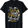 Cette fille carbure à Jésus, T-shirt Infirmière chrétienne et Codeuse médicale